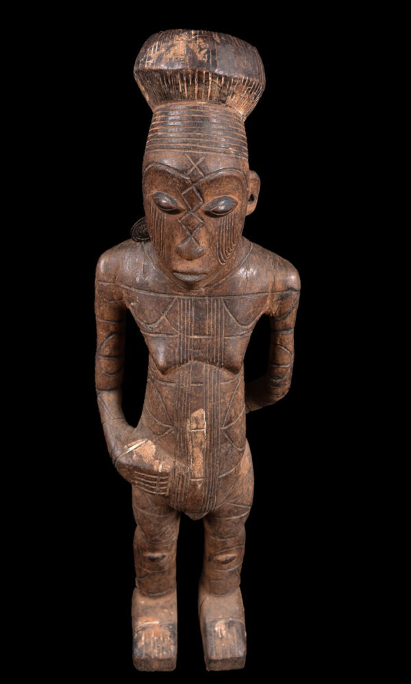 Ancestor figure - Wood - Mangbetu - Congo