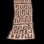 Textile - Cloth - Shoowa-Kuba - DR Congo 260 cm