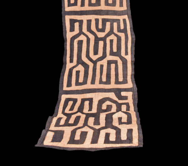 Textile - Cloth - Shoowa-Kuba - DR Congo 260 cm