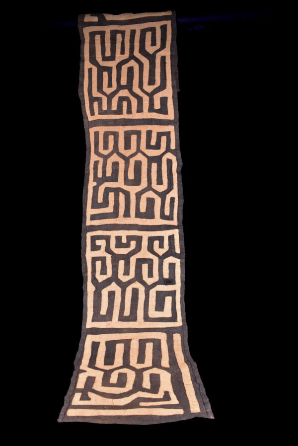 Textile - Cloth - Shoowa-Kuba - DR Congo 260 cm
