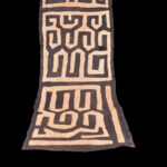 Textile - Cloth - Shoowa-Kuba - DR Congo 260 cm