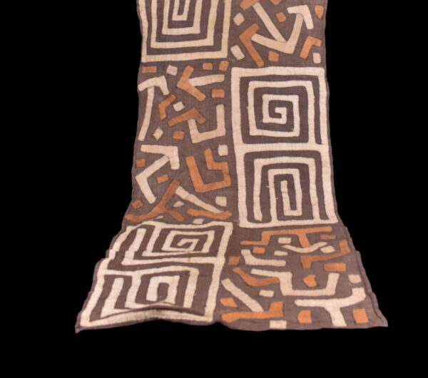 Textile - Cloth - Shoowa-Kuba - DR Congo 260 cm