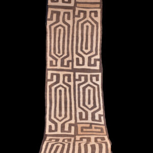 Textile - Cloth - Shoowa-Kuba - DR Congo 320 cm