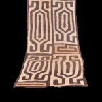 Textile - Cloth - Shoowa-Kuba - DR Congo 320 cm