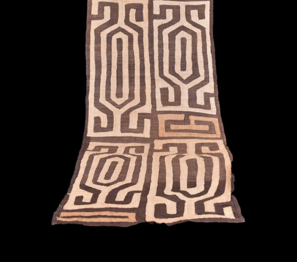 Textile - Cloth - Shoowa-Kuba - DR Congo 320 cm