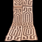 Textile - Cloth - Shoowa-Kuba - DR Congo 320 cm