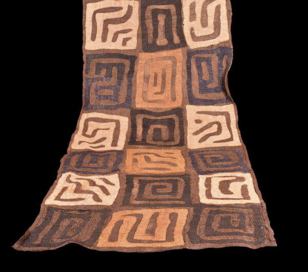 Textile - Cloth - Shoowa-Kuba - DR Congo 330 cm
