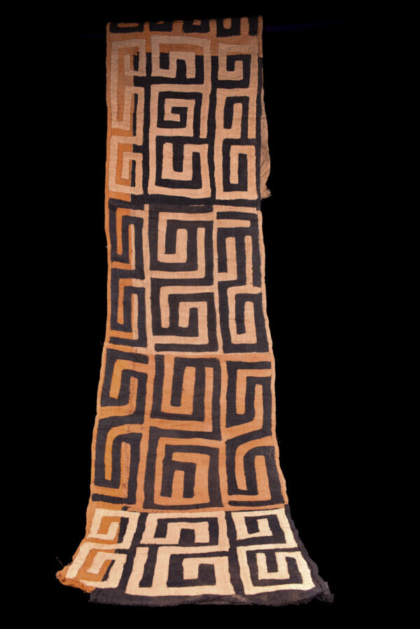 Textile - Cloth - Shoowa-Kuba - DR Congo 300 cm