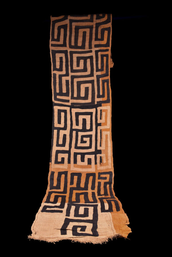 Textile - Cloth - Shoowa-Kuba - DR Congo 300 cm