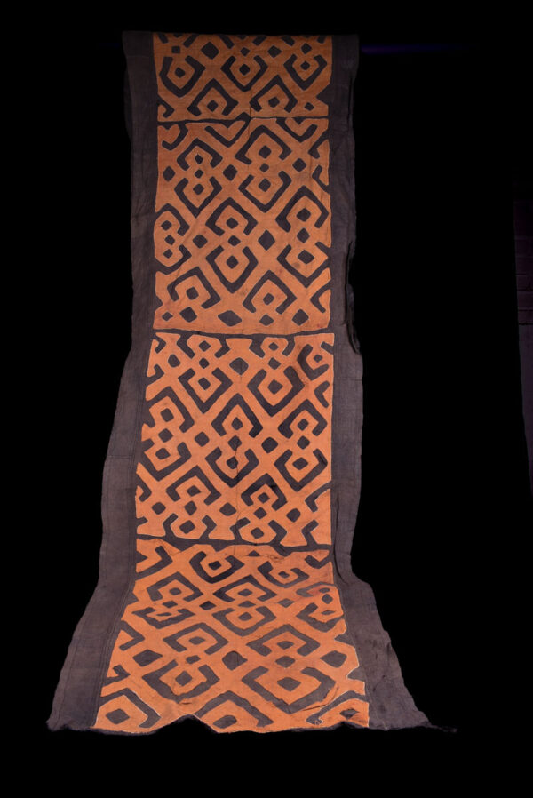 Textile - Cloth - Shoowa-Kuba - DR Congo 370 cm