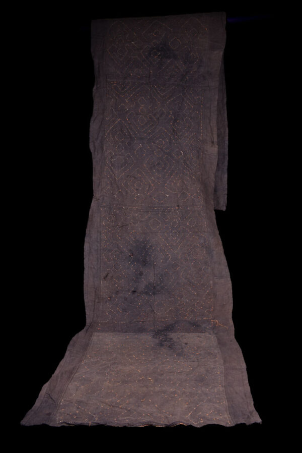 Textile - Cloth - Shoowa-Kuba - DR Congo 370 cm