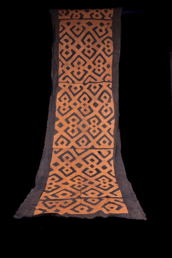 Textile - Cloth - Shoowa-Kuba - DR Congo 370 cm