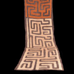 Textile - Cloth - Shoowa-Kuba - DR Congo 340 cm
