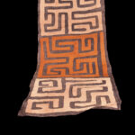 Textile - Cloth - Shoowa-Kuba - DR Congo 340 cm