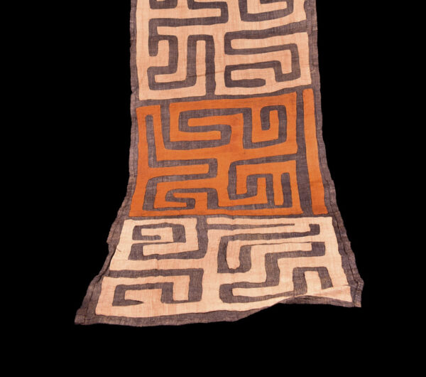Textile - Cloth - Shoowa-Kuba - DR Congo 340 cm