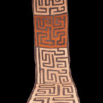 Textile - Cloth - Shoowa-Kuba - DR Congo 340 cm