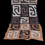 Textile - Cloth - Shoowa-Kuba - DR Congo 280 cm