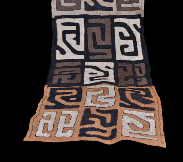 Textile - Cloth - Shoowa-Kuba - DR Congo 280 cm