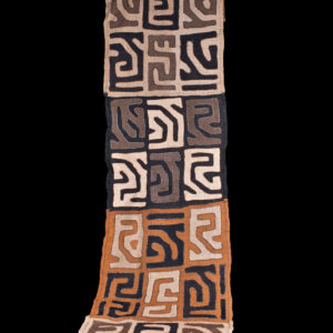 Textile - Cloth - Shoowa-Kuba - DR Congo 280 cm
