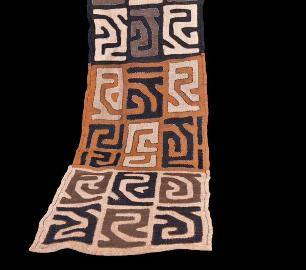 Textile - Cloth - Shoowa-Kuba - DR Congo 280 cm