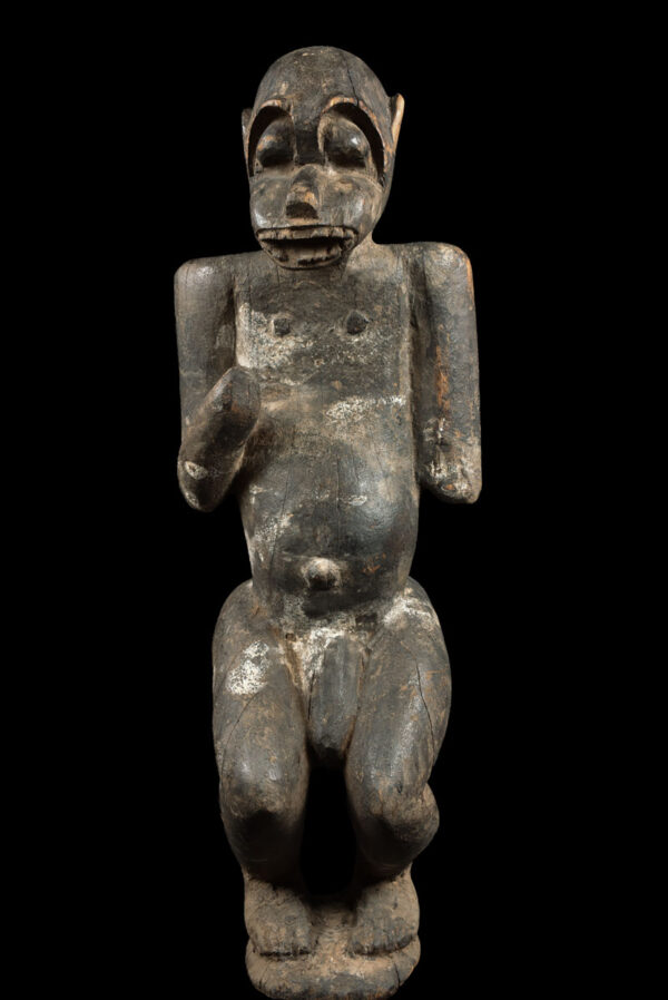 Monkey Figure - Wood - Bulu - Cameroon