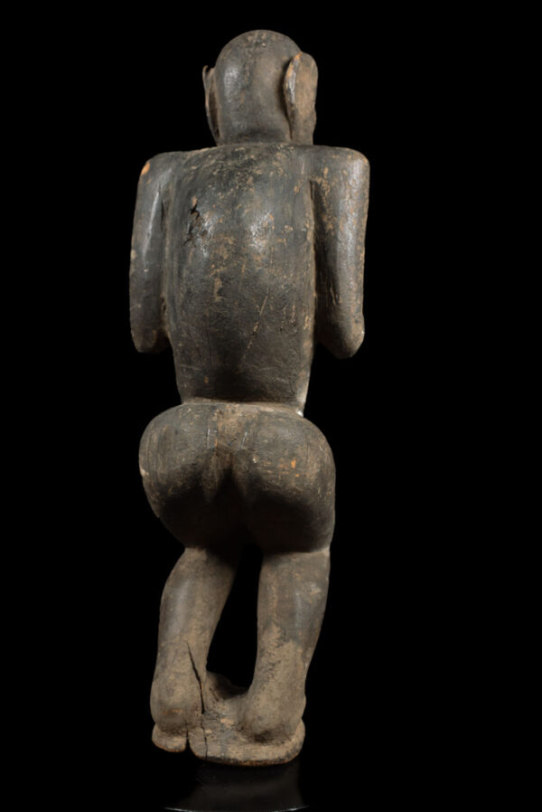 Monkey Figure - Wood - Bulu - Cameroon