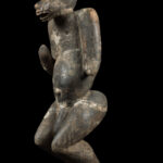 Monkey Figure - Wood - Bulu - Cameroon