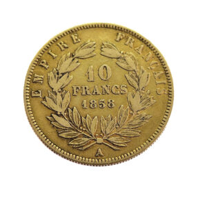 France 10 Francs 1858-A Napoleon III