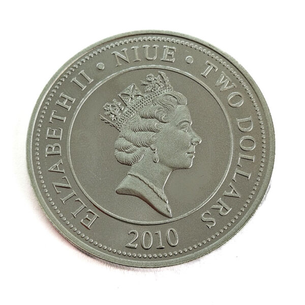 Niue 2 Dollars 2010 Year of the Tiger