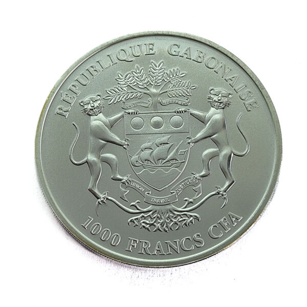 Gabon 1000 Francs 2020 The African Springbok