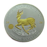 Gabon 1000 Francs 2020 The African Springbok