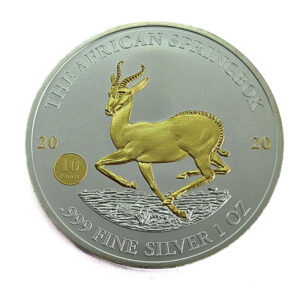 Gabon 1000 Francs 2020 The African Springbok