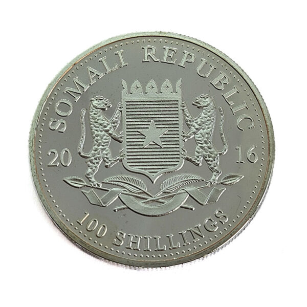 Somalia 100 Shillings 2016 Elephant