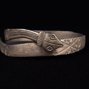 Snake bracelet - Lobi - Metal - Burkina Faso