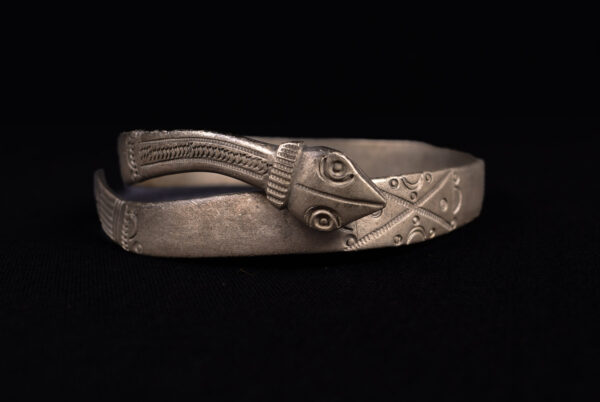 Snake bracelet - Lobi - Metal - Burkina Faso