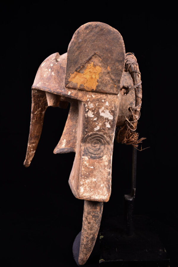 Elephant Mask - Wood - Ibo Izzi- Nigeria