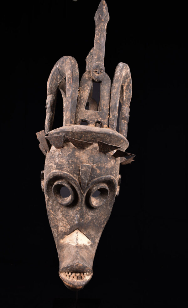 Mgbediki Helmet Mask - Wood - Igbo - Nigeria