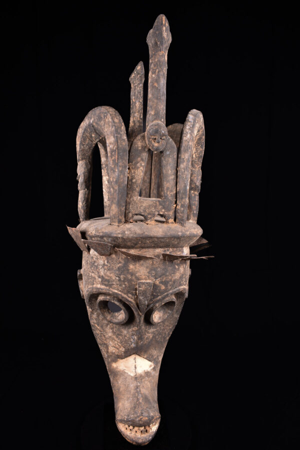 Mgbediki Helmet Mask - Wood - Igbo - Nigeria