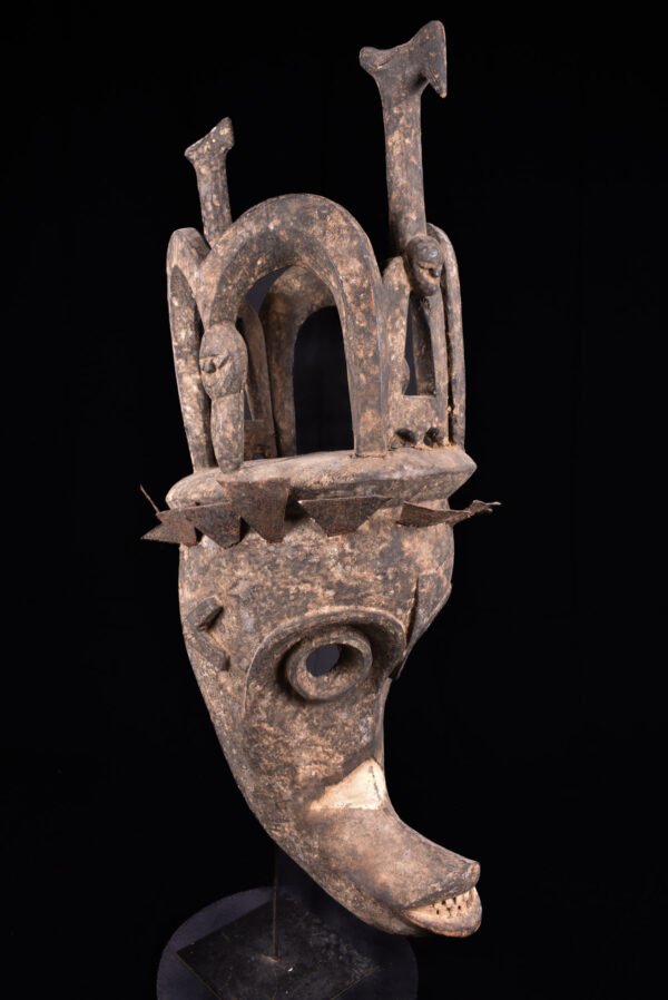 Mgbediki Helmet Mask - Wood - Igbo - Nigeria