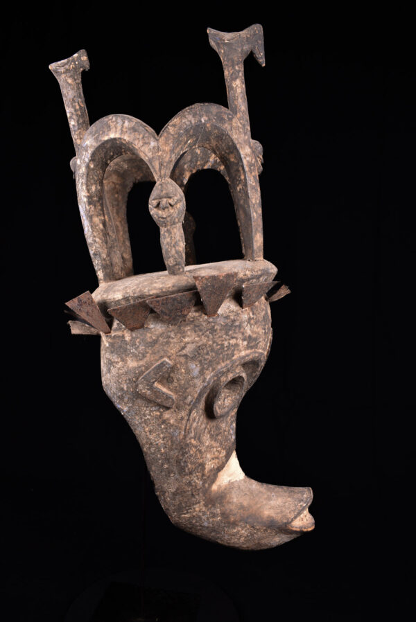 Mgbediki Helmet Mask - Wood - Igbo - Nigeria