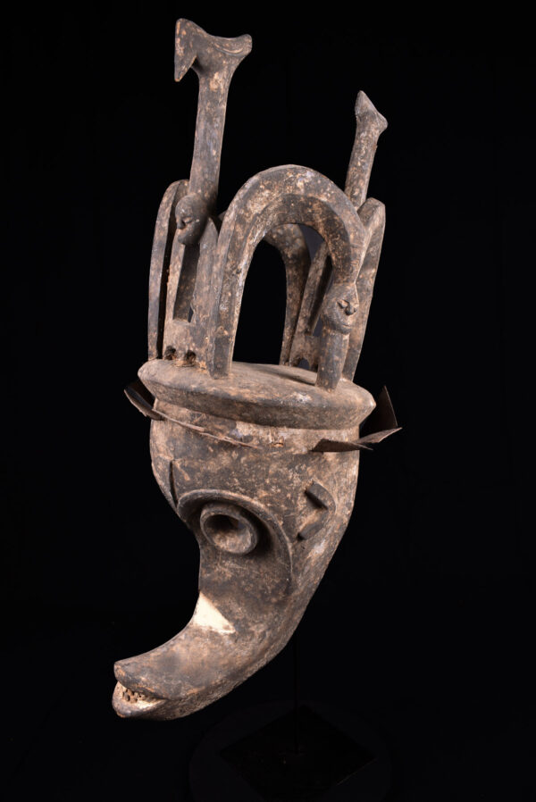 Mgbediki Helmet Mask - Wood - Igbo - Nigeria