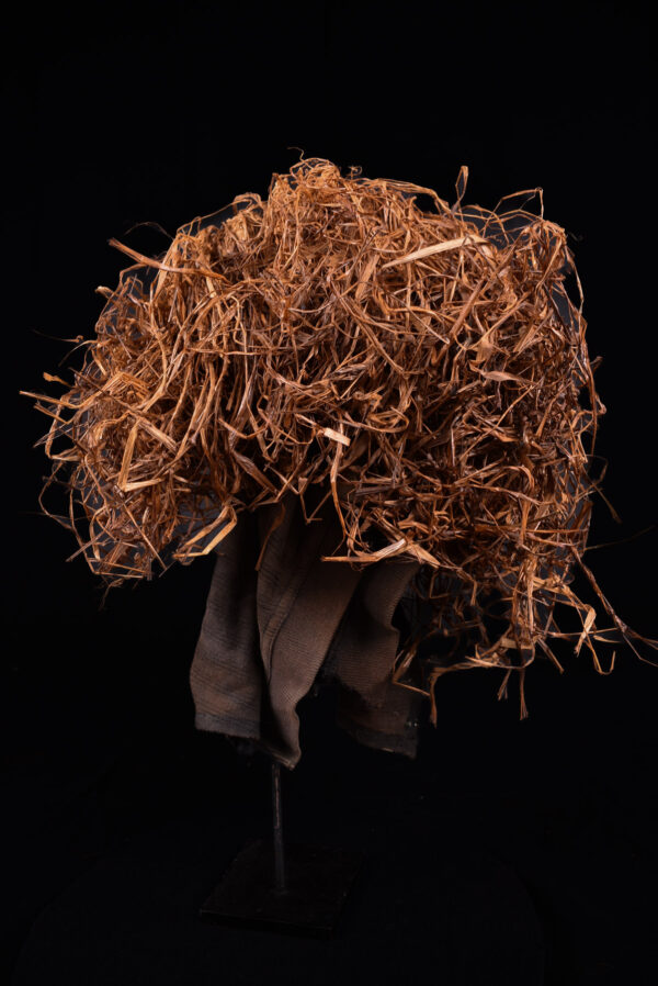 Mask - Wood, Raphia - Kwese - Gabon