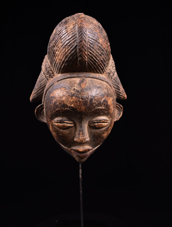 Initiation mask - Wood - Punu - Gabon