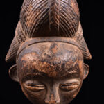 Initiation mask - Wood - Punu - Gabon