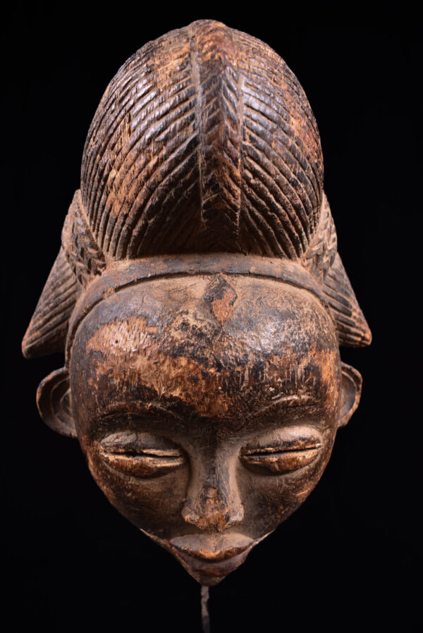 Initiation mask - Wood - Punu - Gabon