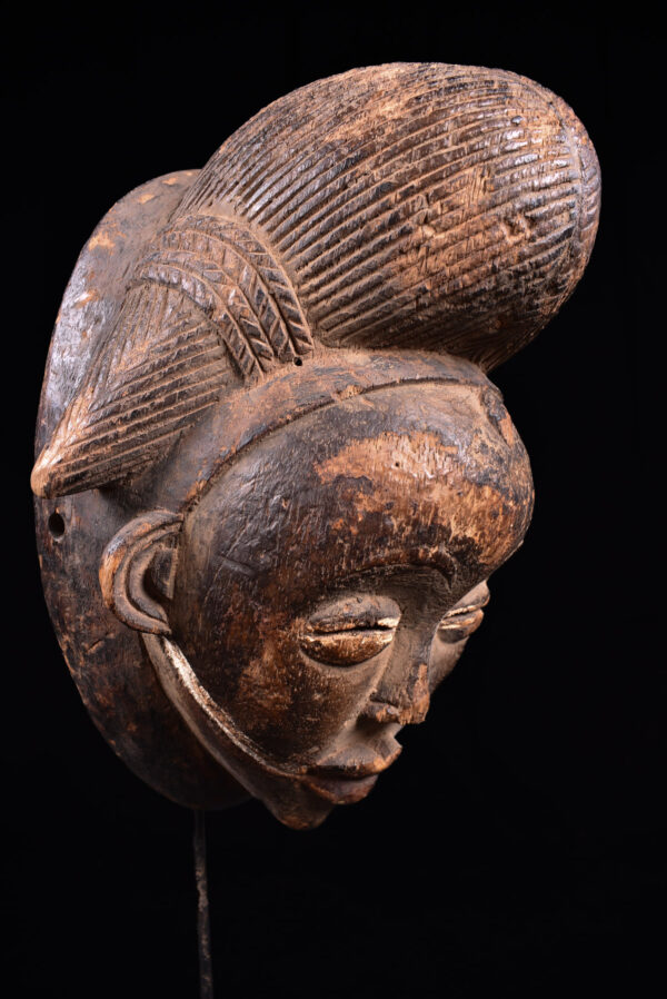 Initiation mask - Wood - Punu - Gabon