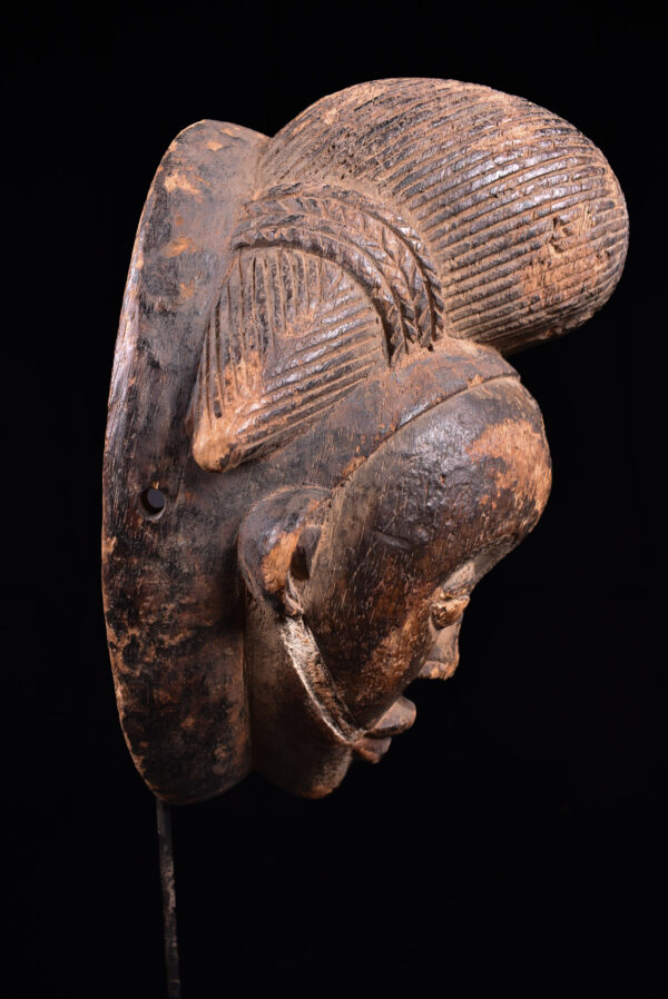 Initiation mask - Wood - Punu - Gabon