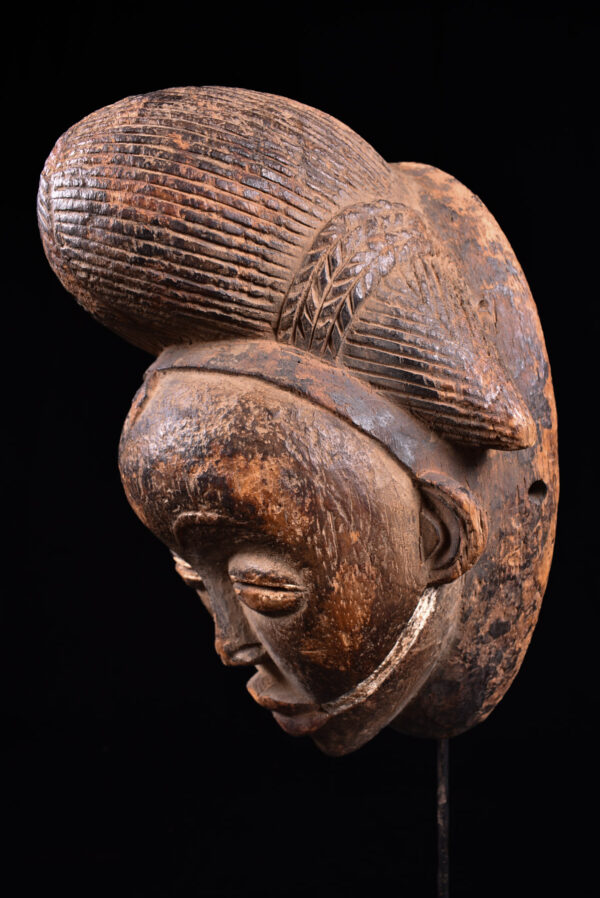Initiation mask - Wood - Punu - Gabon