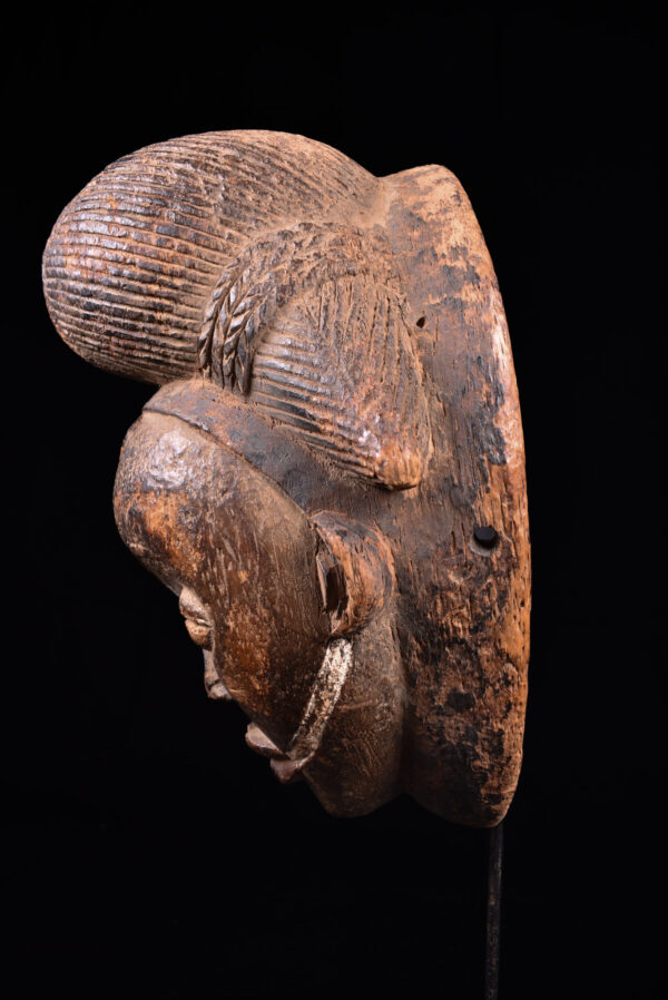Initiation mask - Wood - Punu - Gabon