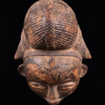 Initiation mask - Wood - Punu - Gabon